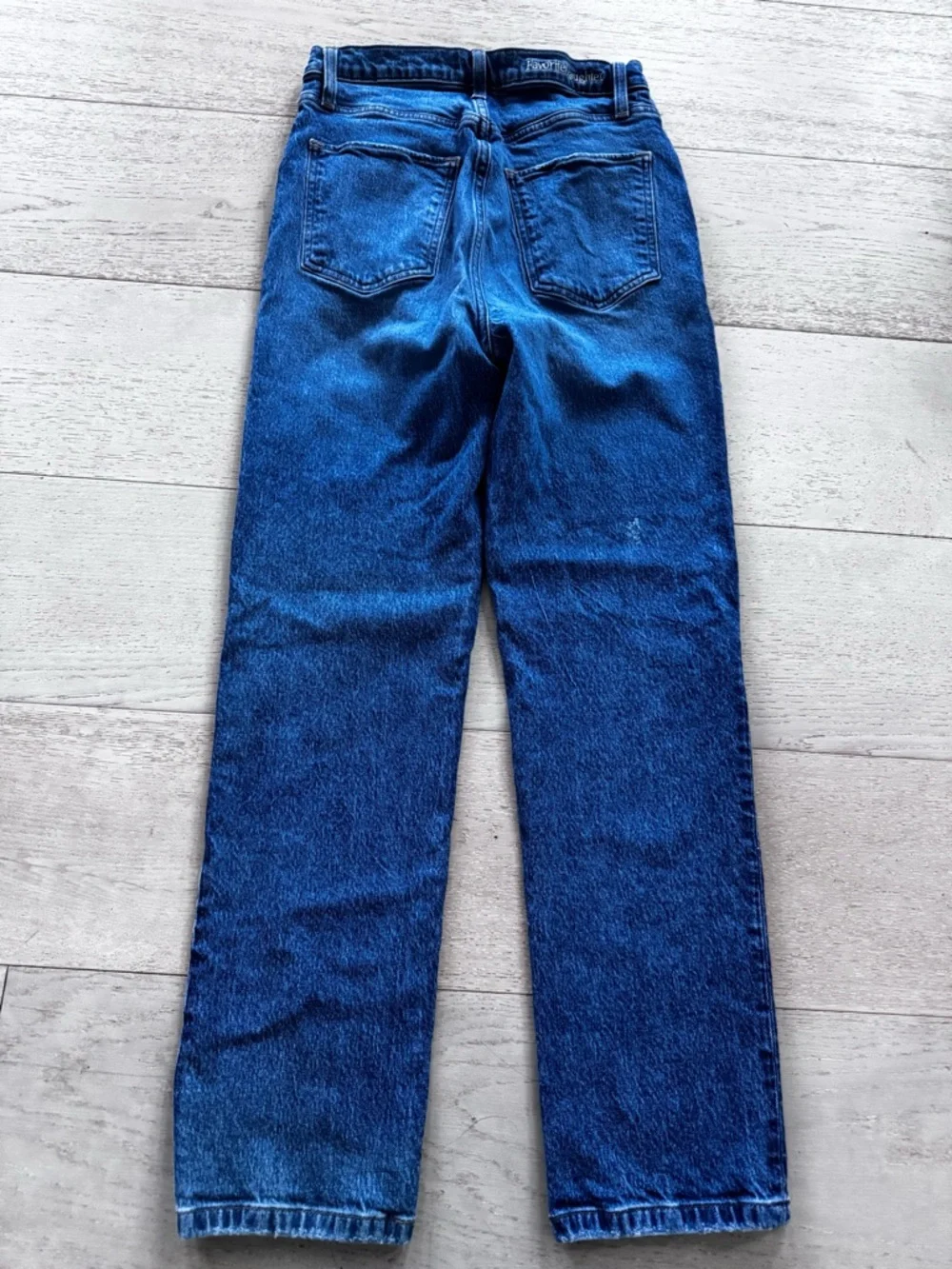 Favorite Daughter THE VALENTINA SUPER HIGH RISE STRAIGHT in Essex size 26 - Picture 5 of 13